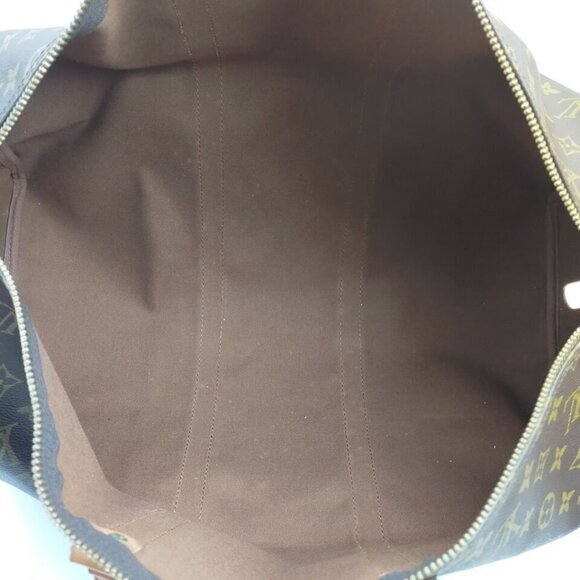 100% Authentic Louis Vuitton Keepall Bandouliere 50 Monogram Hand Bag #MN699 - Picture 8 of 9